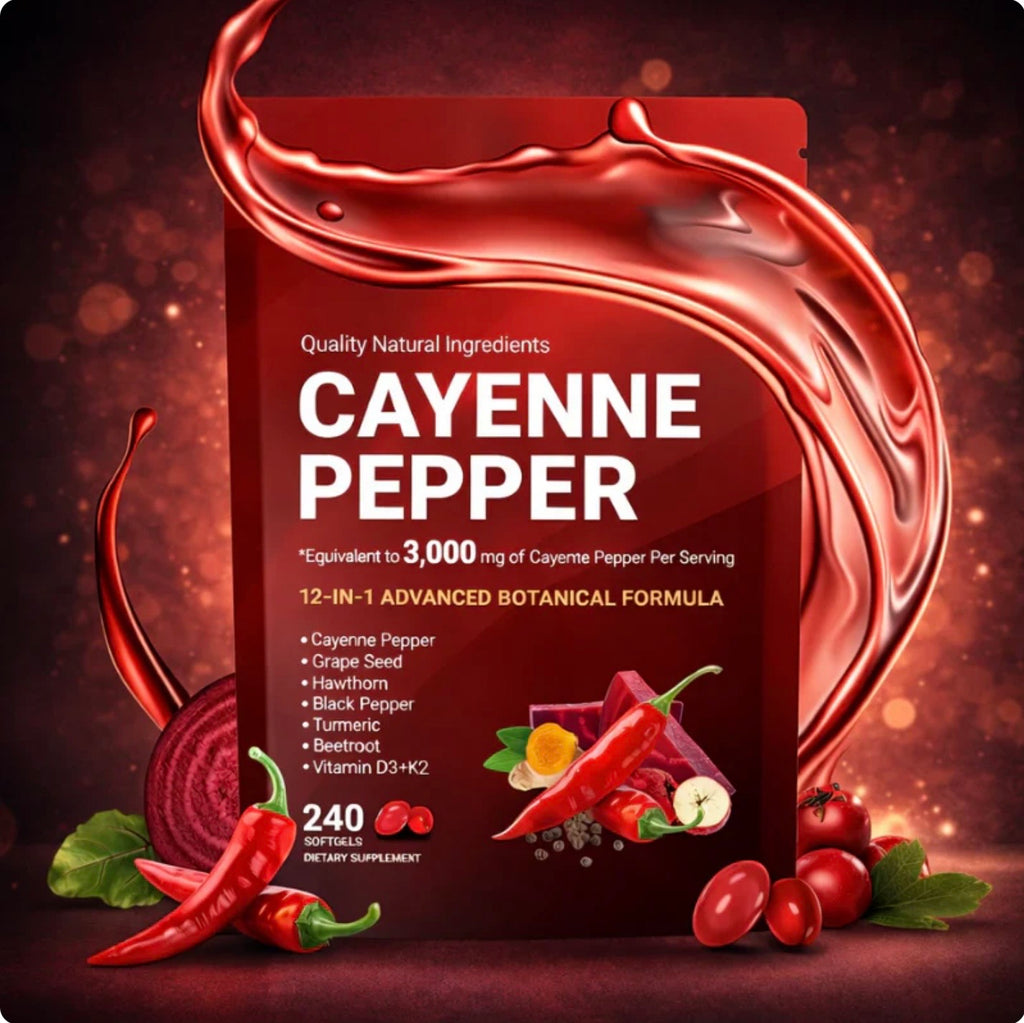 Cayenne Pepper Circulation Support Softgels
